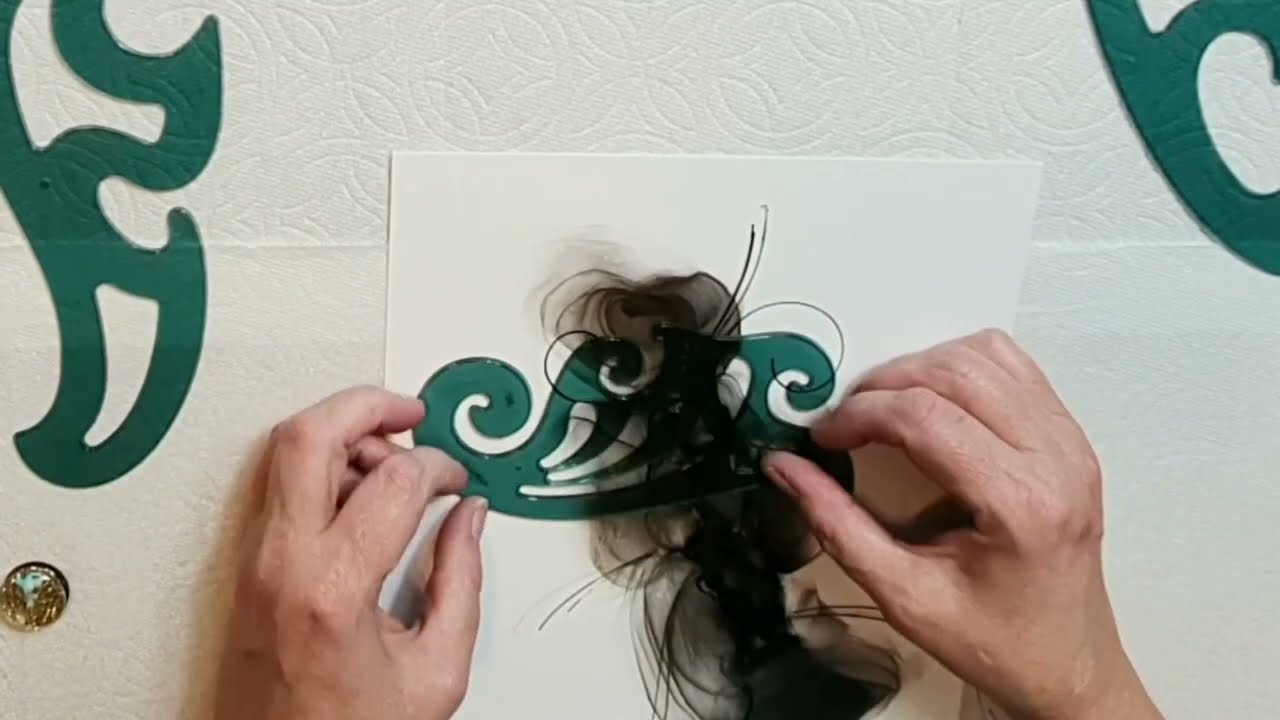 Embellishing and Matting Alcohol Ink Paintings - A Full Tutorial