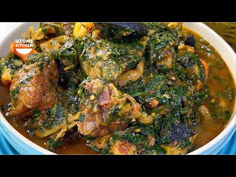 So bereiten Sie eine authentische Ofe Owerri Suppe zu / UZOMS KITCHEN