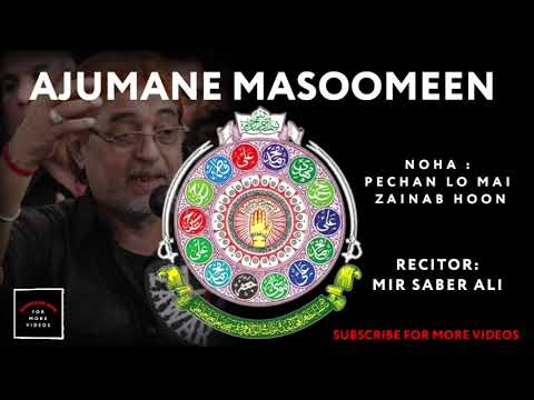 Pehchaan lo Mai Zainab hoon Noha Anjumane Masoomeen || Mir Saber Ali Noha