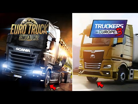 Truckers of Europe 3 Becoming The Mobile ETS2?? | Truckers of Europe 3 VS Euro Truck Simulator 2