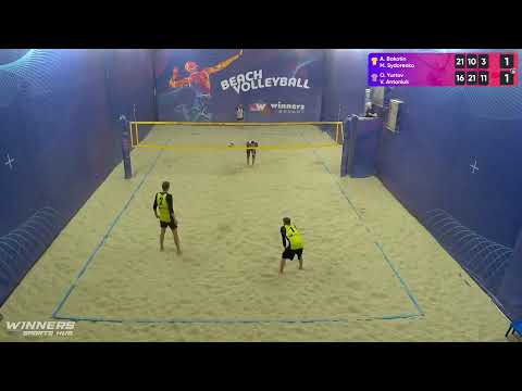 01:40 A. Bakotin / M. Sydorenko - O. Yurtov / V. Antoniuk 19.03.2023 | Winners Beach Volleyball