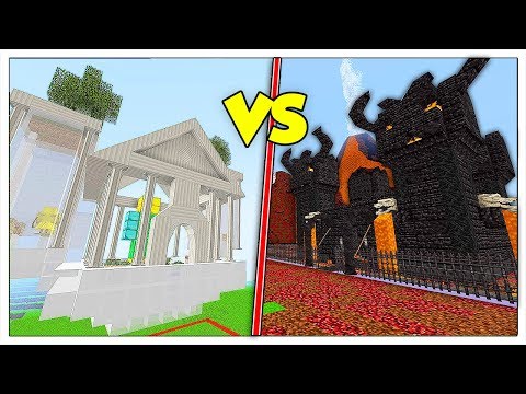 BASE BUONA CONTRO BASE CATTIVA! - Minecraft ITA