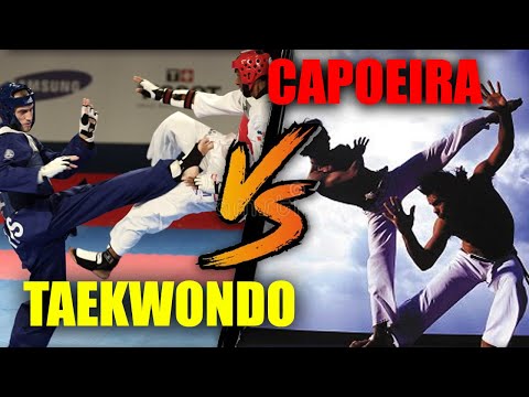 Taekwondo VS Capoeira!!! Who wins?