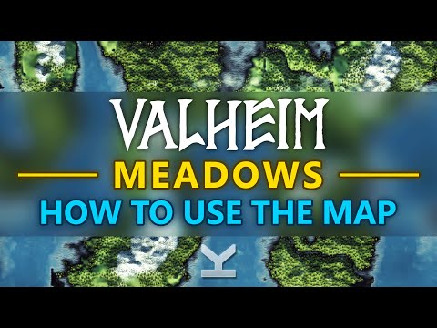 Valheim - Meadows - How to Use the Map