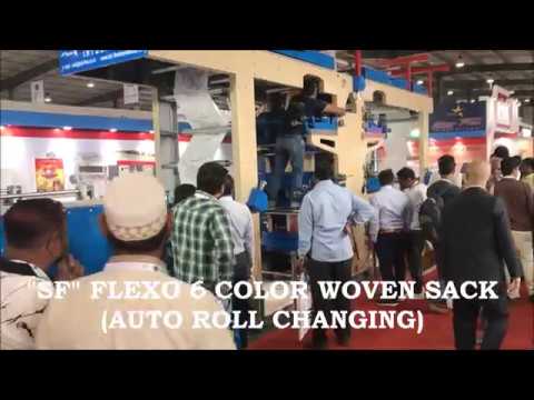 6 Color Auto Roll Changing- Flexographic Printing Machine
