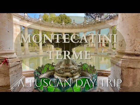 FANTASTIC TUSCAN DAY TRIP TO MONTECATINI ALTO &  MONTECATINI TERME (GLAMOROUS THERMAL SPA TOWN)
