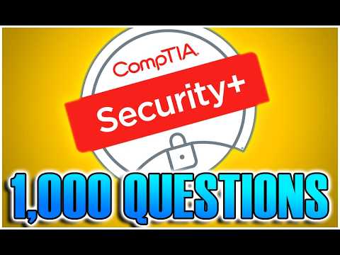 CompTIA SECURITY+ FULL Practice Questions - SY0-701 EXAM PREP (2025)