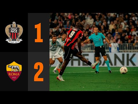 Résumé : Nice - Rome (1-2) I J1 - Ligue Europa 2025-2026