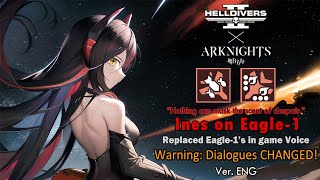 [Helldivers 2 MOD] Ines (from Arknights)Voice replace Eagle-1
