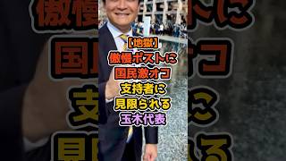 【激怒】玉木代表の傲慢ポストに国民の怒り、支持者に見限られる #政治解説 #高市早苗 #自民党