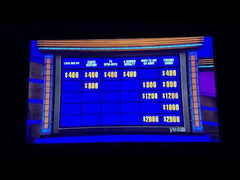 Double Jeopardy, Dennis Coffey Day 4 - 3rd Daily Double (1/22/20)