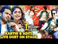 RX 100 ல MASS Entry தந்த KARTHI Aditi Semma On Spot DANCE With Viruman