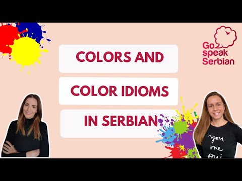Colors and Color Idioms in the Serbian Language