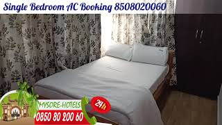 Single Bedroom Service Apartment Mysore 8508020060 Rooms in Mysore-Mysore hotels