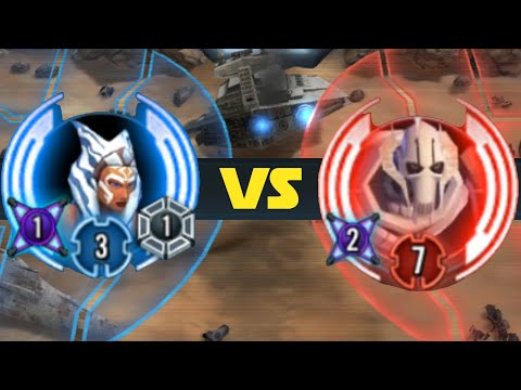 Fulcrum Omicron vs General Grievous - Loss | Territory War | swgoh
