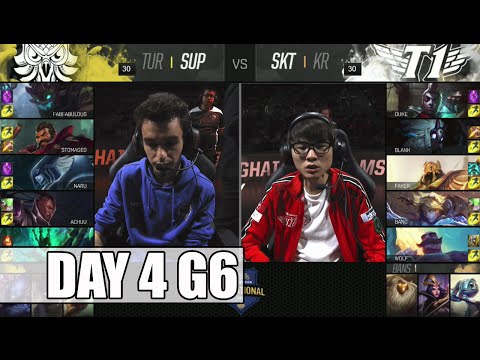 SuperMassive vs SK Telecom T1 | Day 4 Mid Season Invitational 2016 | SUP vs SKT MSI 1080p