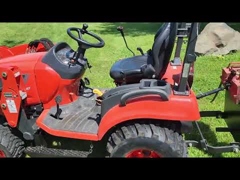 Kioti cs2220 add on step and 3pt weight ballast