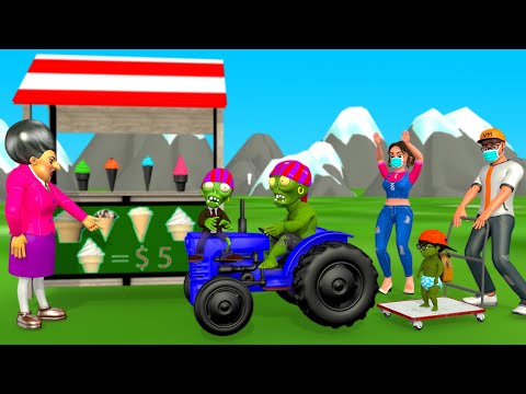 Scary Teacher 3D Baby - Nick and Tani meet a Pervert | Doctor Selling Tractor Ice Cream