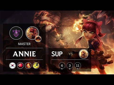 Annie Support vs Leona - KR Master Patch 9.15
