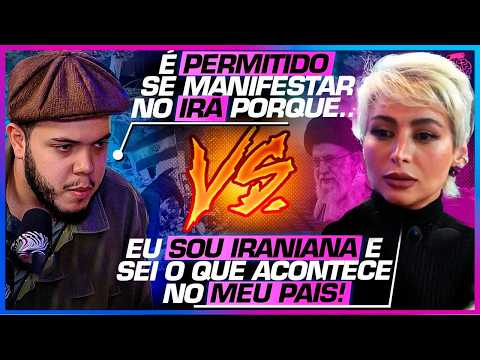 DEBATE PEGOU FOGO! Qual é a REALIDADE do IRÃ? - MANSUR PEIXOTO X MAHSIMA NADIM