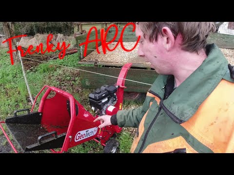 Geo Tech Häcksler Schredder PCS70BS (Nach 5 Stunden)