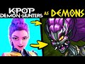 What If KPOP DEMON HUNTERS Were DEMONS Lore Speedpaint