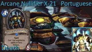 Arcane Nullifier X-21 card sounds in 12 languages -Hearthstone✔