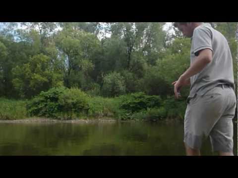 How to catch a trout in a Polish river