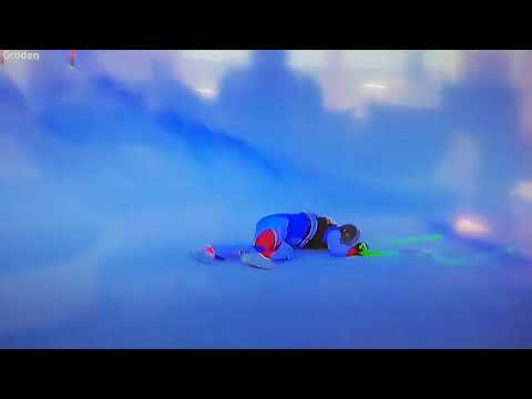 Abfahrt Gröden - Schweizer Skistar Marc Gisin stürzt schwer - Rennen unterbrochen