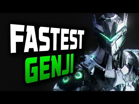 Pro GENJI CARRY by - AGILITIES! 50 ELIMS! [ OVERWATCH SEASON 12 TOP 500 ]