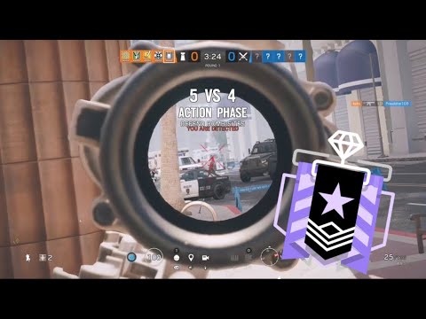 How a Diamond Clutches a 1v4 | Best Rainbow Six Siege Sensitivity