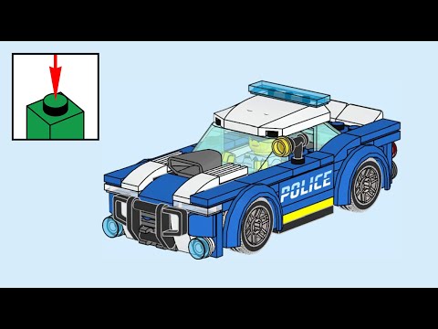 LEGO City 60312, Police Car - building instructions