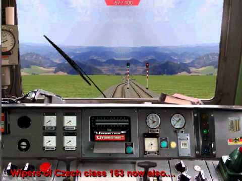 Class 163 Pershing animated wipers openBVE