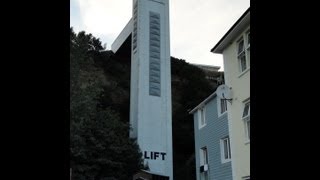 preview picture of video 'The Shanklin Cliff Lift, Shanklin, Isle of Wight, 27/08/2013'