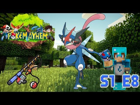 HOW TO GET ASH GRENINJA (BATTLE BOND) & SUPER ROD IN PIXELMON! S1 E8 - POKEMON MAYHEM - Pixelmon