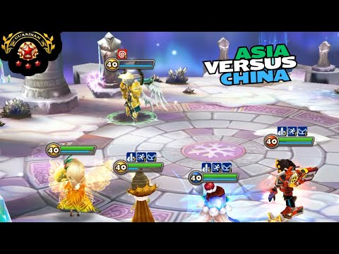 TEAM 10 ARENA INTERSERVER BATTLE vs CHINA - Summoners War