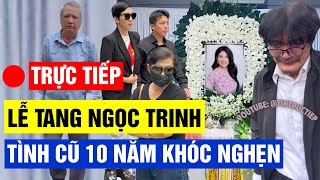 Toàn cảnh Lễ Tang NSƯT Ngọc Trinh - Tình Cũ 10 năm kho'c nghẹn, Nhiều đồng nghiệp đội mưa đến viếng