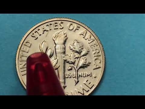 US 1980 P Dime - 1 Full Torch/Full Bands Of 700 Million United States Coins Minted - Look For It