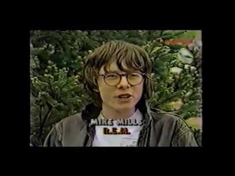 R.E.M. 1985 Spring - MTV News, USA (interview clips & live footage from the 28th April Rutgers show)