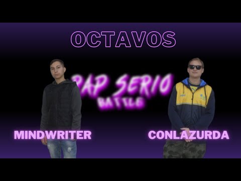 MINDWRITER vs CONLAZURDA | RAP SERIO BATTLE (OCTAVOS)