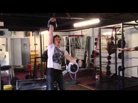 46.5KG Kettlebell Snatch 20 Reps 10/10 (Paul McIlroy)