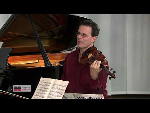 VIOLIN MASTERCLASS WIENIAWSKI VIOLIN CONCERTO NO. 2, 3rd MOV - RUDOLF KOELMAN