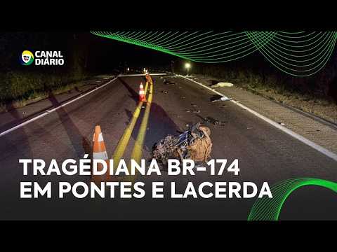 Jovem de 25 anos morre em acidente na BR-174 em Pontes e Lacerda