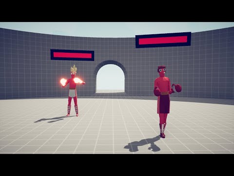 BOXER & SUPER BOXER + HP BAR 2 vs 1 UNIT - TABS - Totally Accurate Battle Simulator