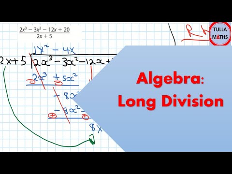 Algebra Long Division
