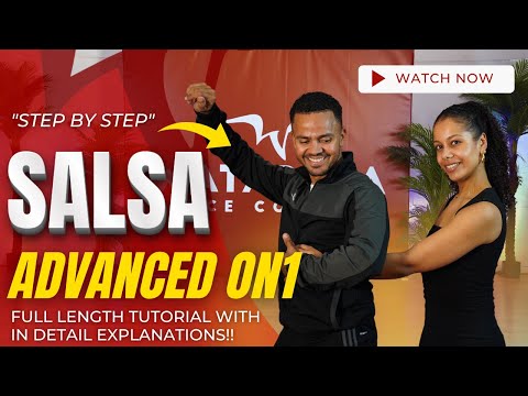 Salsa Tutorial: Advanced On1 Salsa Pattern🔥 Full explanation step by step!