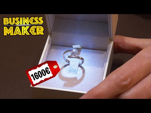 ABBIAMO COSTRUITO UN ANELLO CON I DIAMANTI! - Business Maker #12