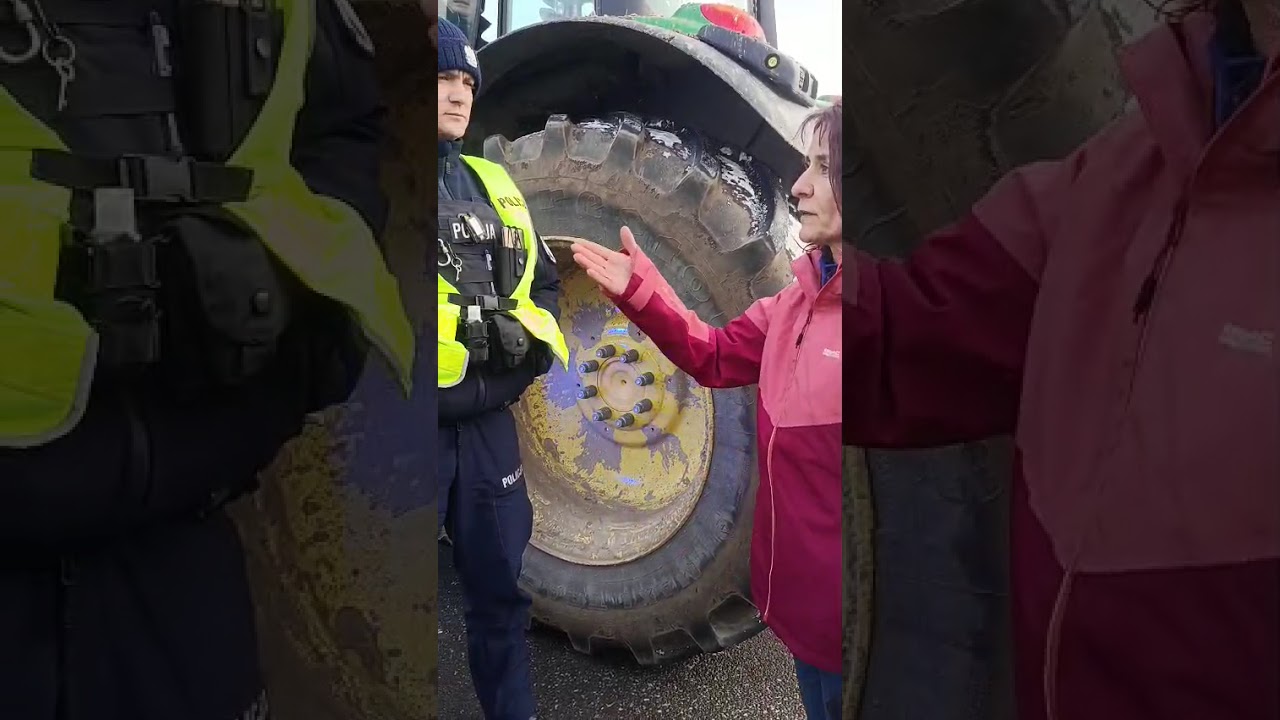 Protest Rolników 9.01.2026 - Blokada rolników, bo takie polecenia, podst...