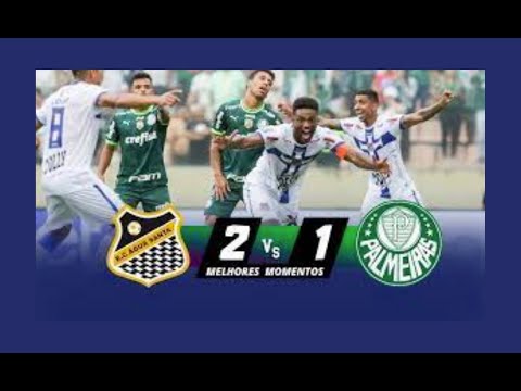 ÁGUA SANTA 2 X 1 PALMEIRAS   MELHORES MOMENTOS COMPLETOS   FINAL PAULISTÃO 2023 PRIMEIRO JOGO