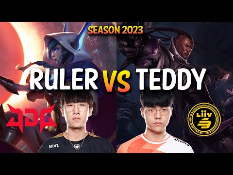 JDG Ruler vs LSB Teddy - Ruler XAYAH vs Teddy LUCIAN ADC - KR Ranked